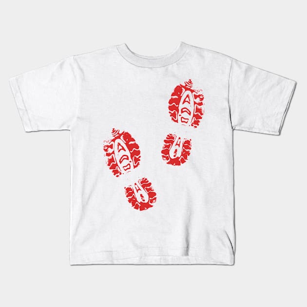 Red Sole Kids T-Shirt by My Geeky Tees - T-Shirt Designs